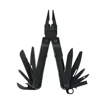 Мультитул Leatherman Rebar Black 831563 с нейлоновым чехлом MOLLE (+ Антисептик-спрей для рук в подарок!)
