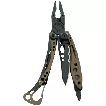 Мультитул Leatherman Skeletool Coyote 832207 (+ Антисептик-спрей для рук в подарок!)