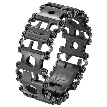 Мультитул Leatherman Tread Black NEW (мetric) (+ Салфетки из микрофибры в подарок)