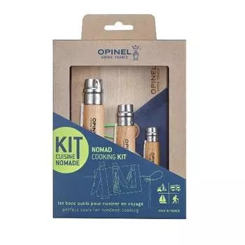 Набор 3-x ножей Opinel Outdoor (+ Антисептик-спрей для рук в подарок!)