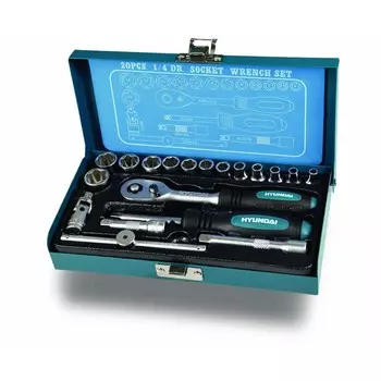 Набор инструментов универсальный HYUNDAI K 20 (20 предметов)