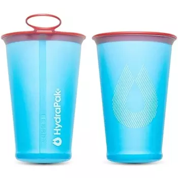 Набор из 2-х мягких стаканов HydraPak SpeedCup 0,2L Голубой (A713HP) (+ Антисептик-спрей для рук в подарок!)
