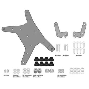 Набор крепежей Givi Black (D7711KIT)