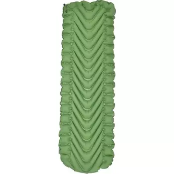 Надувной коврик KLYMIT Static V pad Green, зеленый (+ Антисептик-спрей для рук в подарок!)