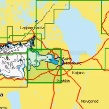 Navionics Plus 5G295S Река Нева, Невская губа (16Gb)