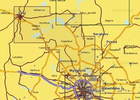 Navionics Plus 5G620S2 Канал имени Москвы (16Gb)