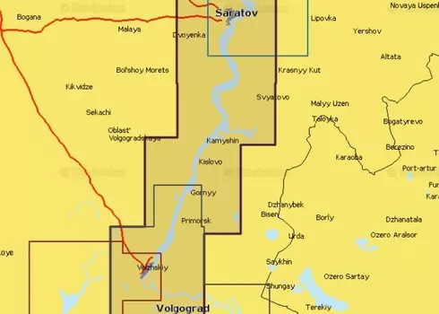 Navionics Plus 5G629S2 Саратов - Волгоград (16gb)