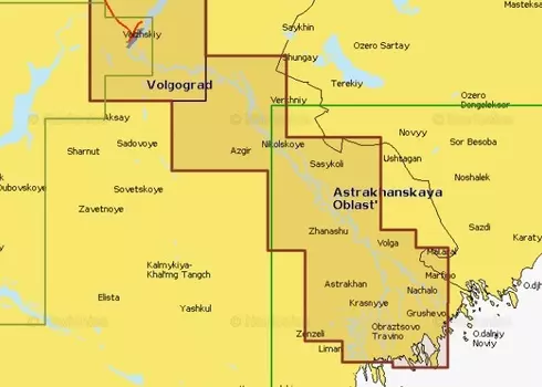 Navionics Plus 5G630S2 Волгоград - Астрахань (16gb)