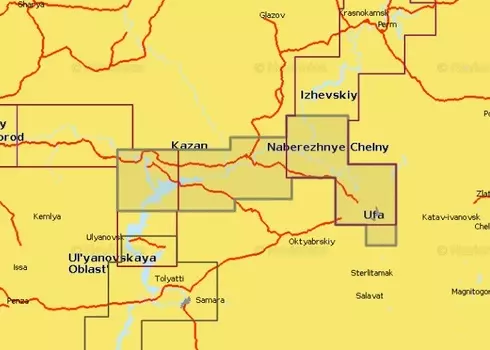 Navionics Plus 5G633S2 Река Белая и нижняя Кама (16gb)