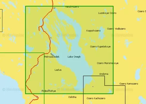 Navionics Plus 5G634S2 Онежское озеро (16gb)