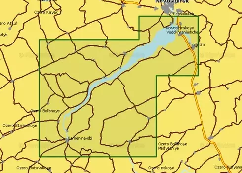 Navionics Plus 5G763S Новосибирское водохранилище (16gb)