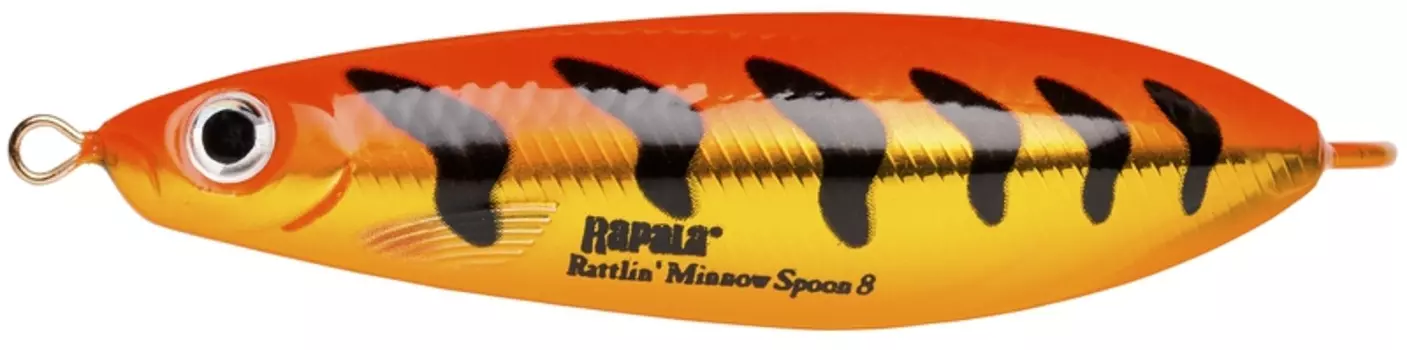 Незацепляйка RAPALA Rattlin' Minnow Spoon 08 /GFRT
