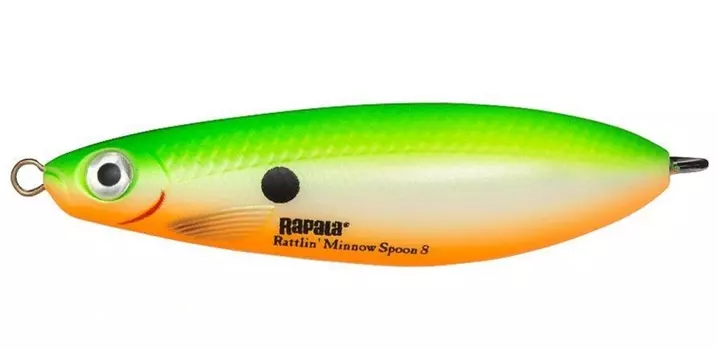 Незацепляйка RAPALA Rattlin' Minnow Spoon 08 /GSU