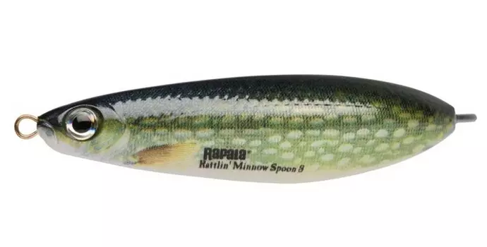 Незацепляйка RAPALA Rattlin' Minnow Spoon 08 /PK