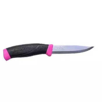 Нож Morakniv Companion Magenta, нержавеющая сталь, 12157 (+ Антисептик-спрей для рук в подарок!)