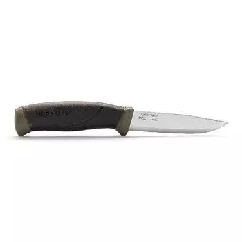 Нож Morakniv Companion MG, углеродистая сталь, 11863 (+ Антисептик-спрей для рук в подарок!)