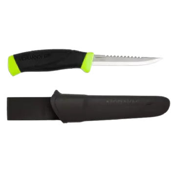 Нож Morakniv Fishing Comfort Serrated Edge, 12208 (+ Антисептик-спрей для рук в подарок!)