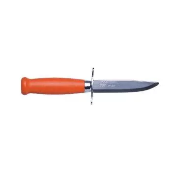 Нож Morakniv Scout 39 Safe Orange, нержавеющая сталь, 12287 (+ Антисептик-спрей для рук в подарок!)