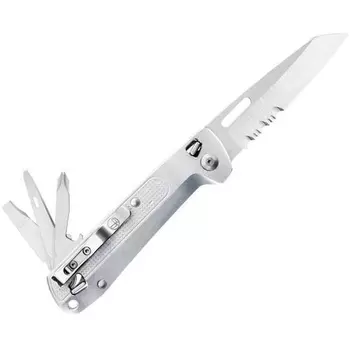 Нож-мультитул Leatherman Free K2X 832654 (+ Антисептик-спрей для рук в подарок!)