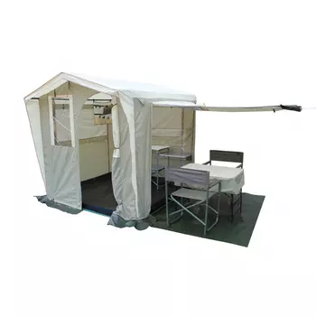 Палатка-Кухня Митек Люкс 2,0х2,0 хаки-бежевый