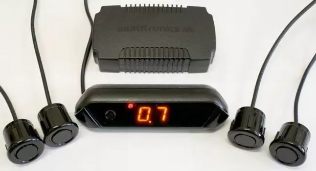 Парктроник Multitronics APT-4C black (+ Салфетки из микрофибры в подарок)