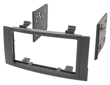 Переходная рамка Intro 95-9009 для Volkswagen Touareg 03+, Multivan 03+, Transporter T5 04+ 2DIN (крепеж)