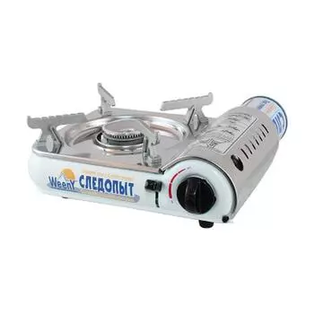 Плита наст. газовая "СЛЕДОПЫТ - WeenY", нерж. сталь