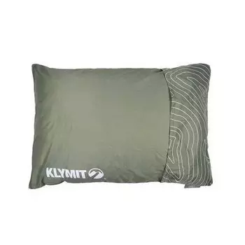 Подушка Drift Camp Pillow Large зеленая (+ Антисептик-спрей для рук в подарок!)
