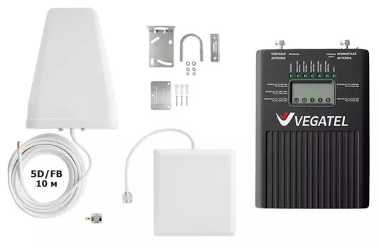 Пятидиапазоннный комплект VEGATEL VT2-5B kit (2G,3G,4G)