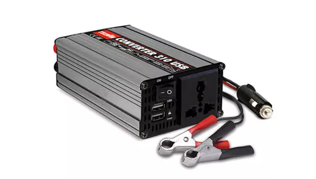 Преобразователь напряжения автомобильный Telwin CONVERTER 310 USB (12В &gt; 220В, 300Вт, 2USB) (+ Антисептик-спрей для рук в подарок!)