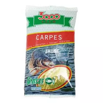 Прикормка Sensas 3000 Club CARP Jaune 1кг