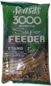Прикормка Sensas 3000 Super FEEDER LAKE 1кг