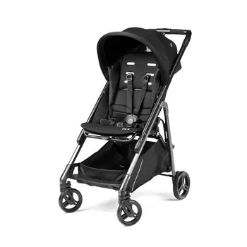 Прогулочная коляска Peg-Perego Tak Black (+ Защитный чехол СМЕШАРИКИ в подарок!)
