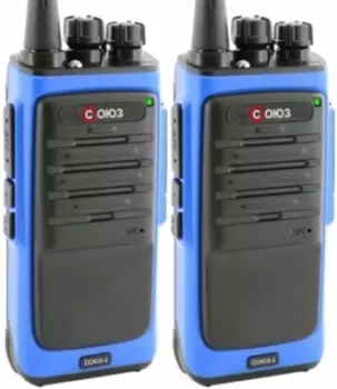 Рации СОЮЗ 2х2 синий (Официальный дилер в России)