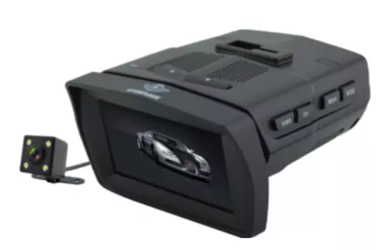 Радар с регистратором Subini SP-300 (+ Антисептик-спрей для рук в подарок!)