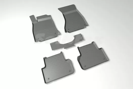 Резиновые коврики с высоким бортом Sintex для Audi A4 (B9) 2015-н.в.