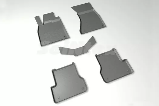 Резиновые коврики с высоким бортом Sintex для Audi A6 IV (C7) 2011-2018