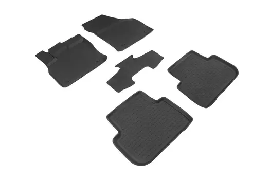 Резиновые коврики с высоким бортом Sintex для Audi Q3 II (F3) 2018-н.в.