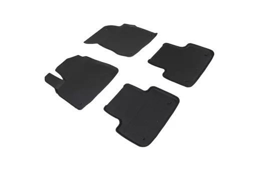 Резиновые коврики с высоким бортом Sintex для Audi Q8 2018-н.в.