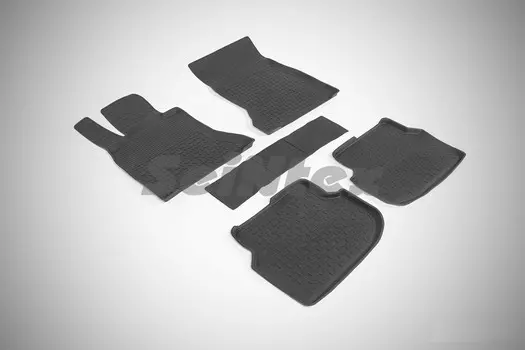 Резиновые коврики с высоким бортом Sintex для BMW 5 Ser F-10 2010-2013