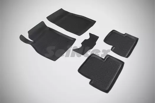 Резиновые коврики с высоким бортом Sintex для Chevrolet Cruze 2009-2015 / Opel Astra J 2010-2017