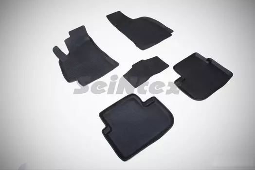 Резиновые коврики с высоким бортом Sintex для Chevrolet Lanos 2005-2009