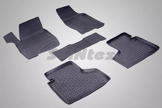 Резиновые коврики с высоким бортом Sintex для Chevrolet Niva 2002-н.в.