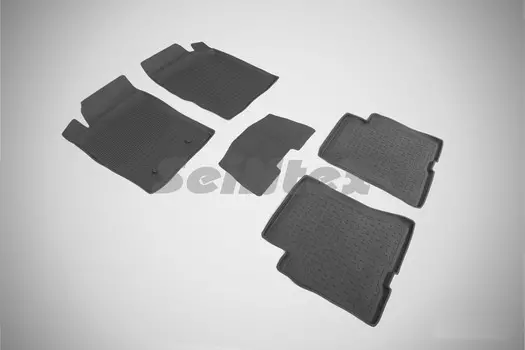 Резиновые коврики с высоким бортом Sintex для DongFeng H30 Cross 2014-н.в. / S30 2014-н.в.