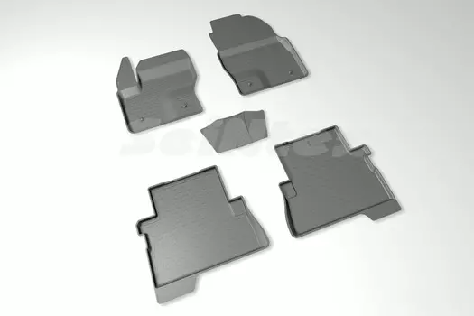 Резиновые коврики с высоким бортом Sintex для Ford Kuga II 2016-2019