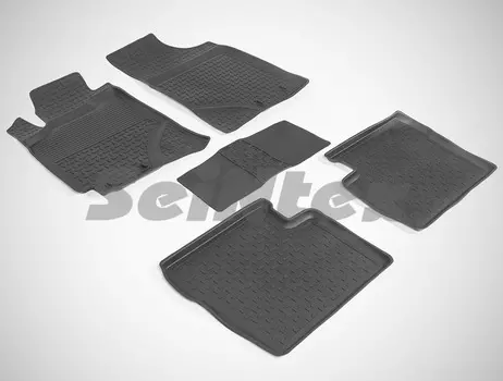 Резиновые коврики с высоким бортом Sintex для Geely Emgrand 2013-2019