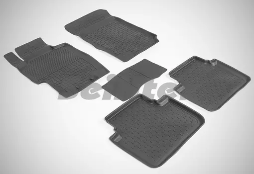 Резиновые коврики с высоким бортом Sintex для Honda Accord VII 2003-2008