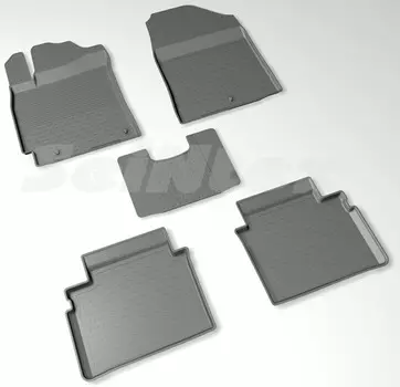 Резиновые коврики с высоким бортом Sintex для Hyundai Elantra VI 2016-2020