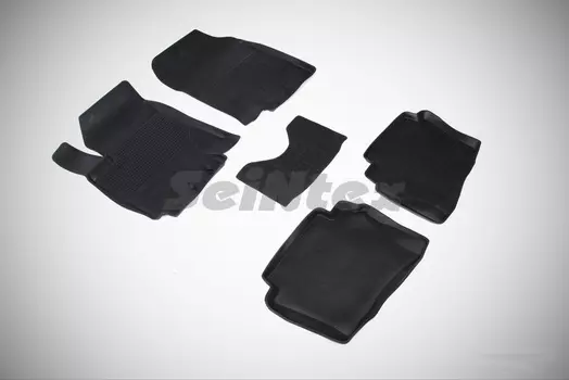 Резиновые коврики с высоким бортом Sintex для Hyundai i20 2008-2014