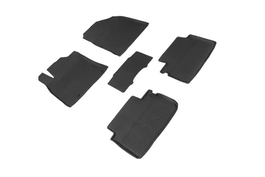 Резиновые коврики с высоким бортом Sintex для KIA Cee'd III 2018-н.в.